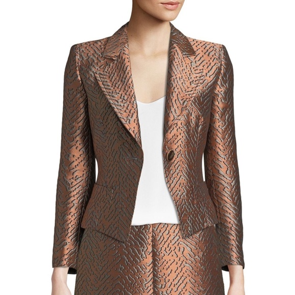 EMPORIO ARMANI • Animal Jacquard Jacket - Picture 13 of 14